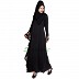 Embroidered Islamic dress - Kaftan with asymmetrical sleeves Embroidered Islamic dress - Kaftan with asymmetrical sleeves